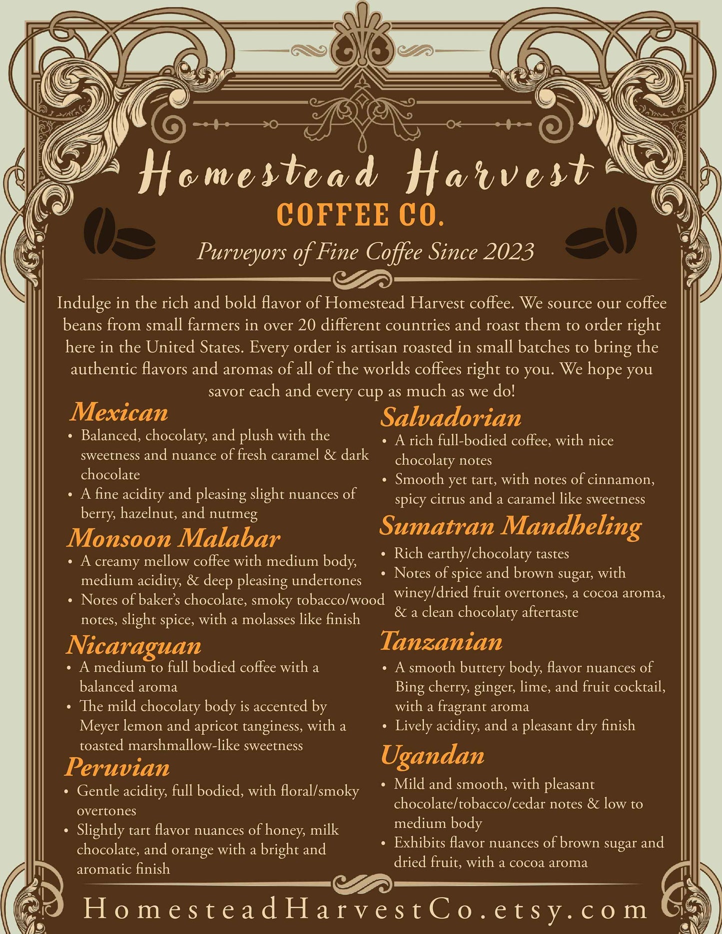 36 Oz Papua New Guinea Coffee Sampler | 100% Arabica Coffee Beans | - Invictus Supply Co.