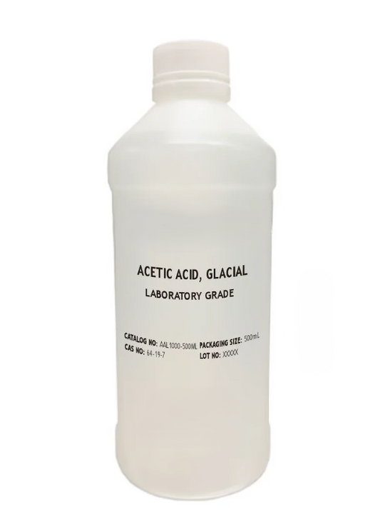 1 Pint Pure Glacial Acetic Acid 99%+ Lab Grade