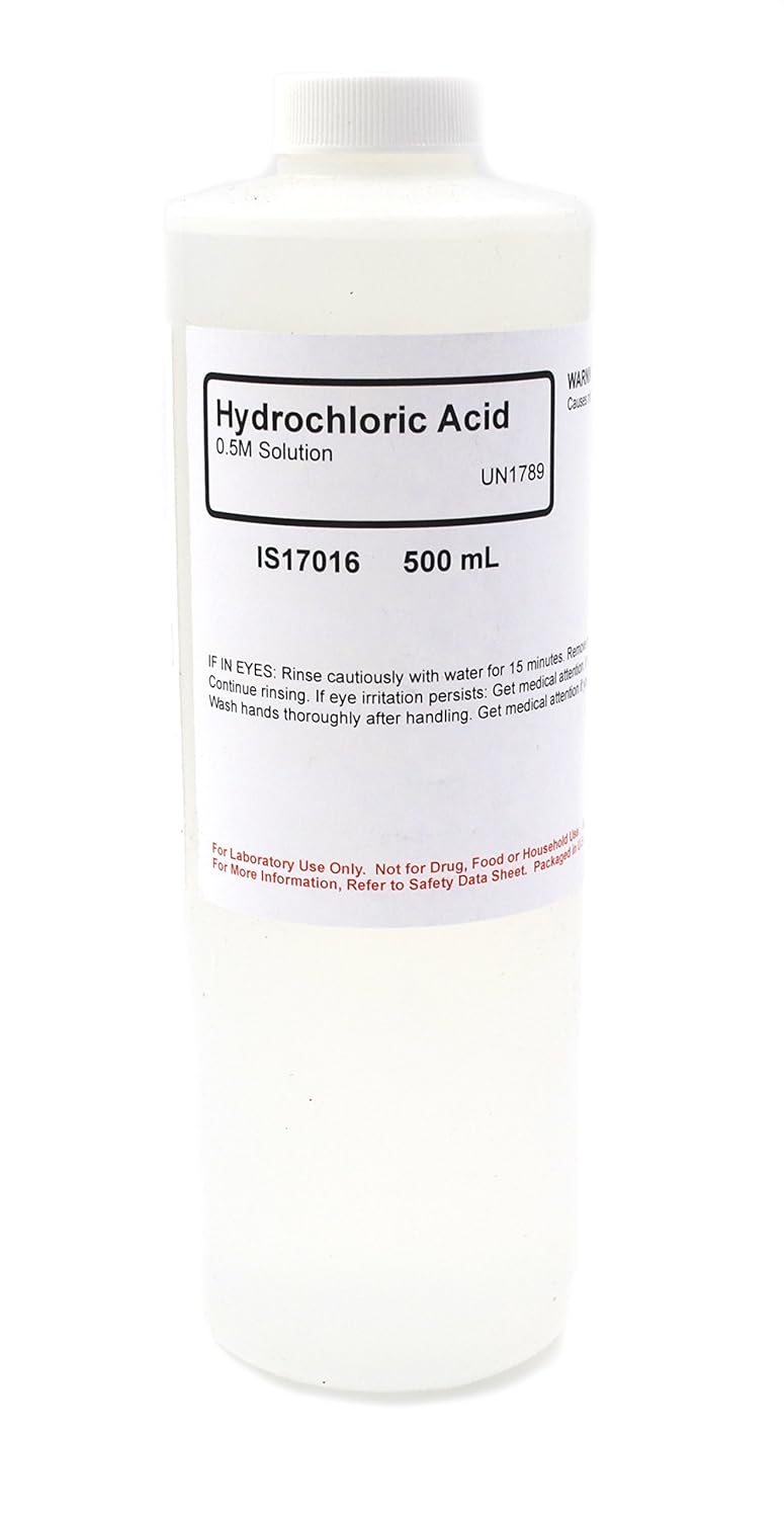 500ml Hydrochloric/Muriatic Acid (37%)