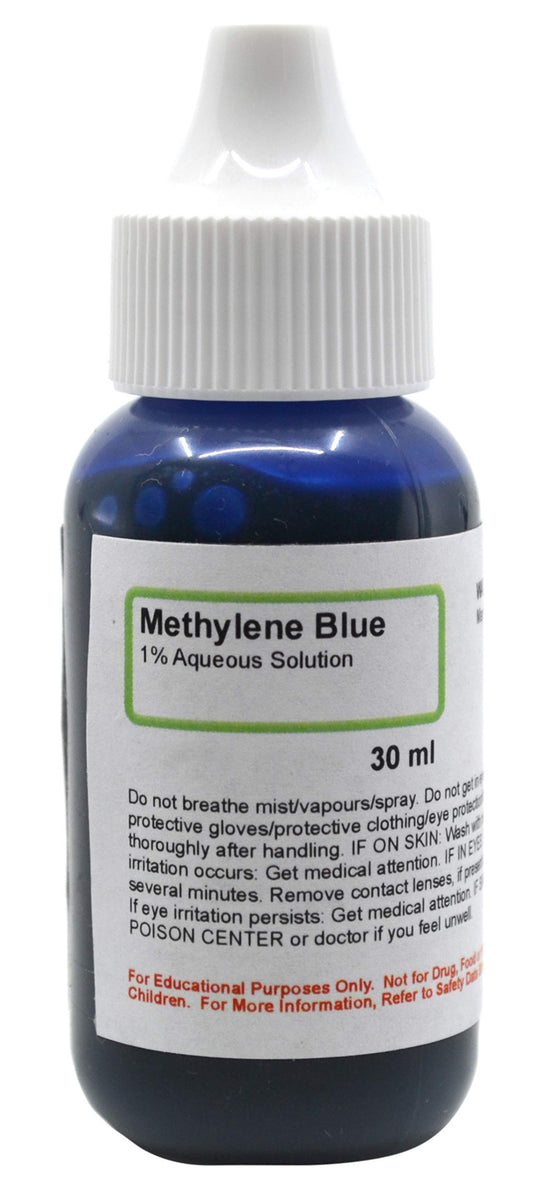 Methylene Blue 1% USP Pharmaceutical Grade 30ml