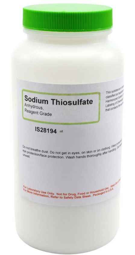 100g Sodium Thiosulfate (Sodium Hyposulfite) Powder Lab Grade 99+% Purity