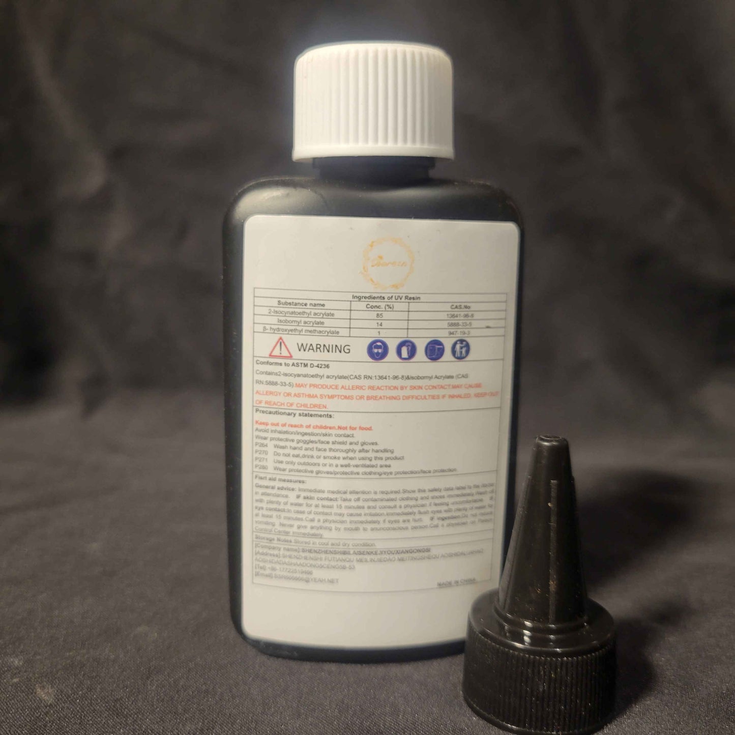 100ml UV Epoxy Resin Glue for Instant Bonding in Seconds Professional Grade - Invictus Supply Co.