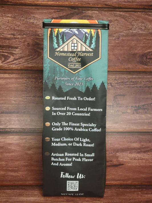 12 Oz 100% Java Dutch Estate Premium Coffee | Arabica Coffee Beans |