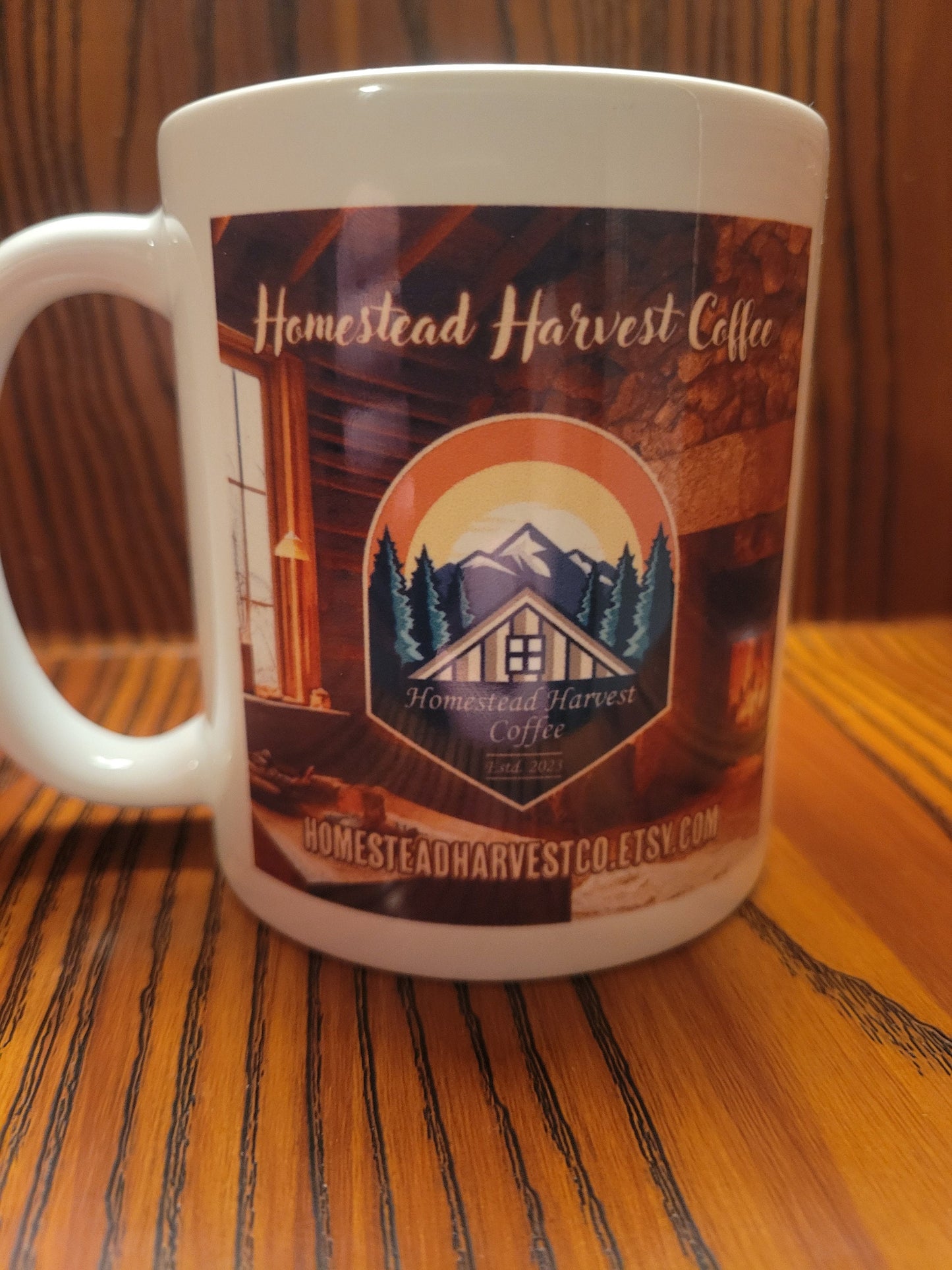 12 0z Coffee Mug Homestead Harvest | Gift Ideas | Best Seller |