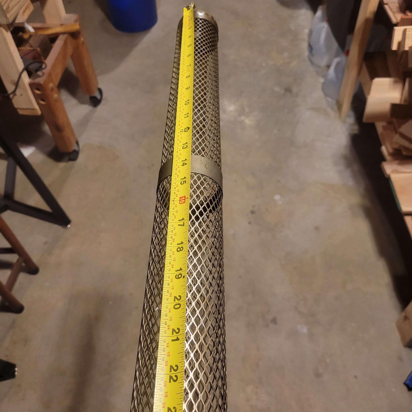 Pure Titanium Anode Basket (1) 33" x 3" For Electroplating Electrolysis Parkerizing