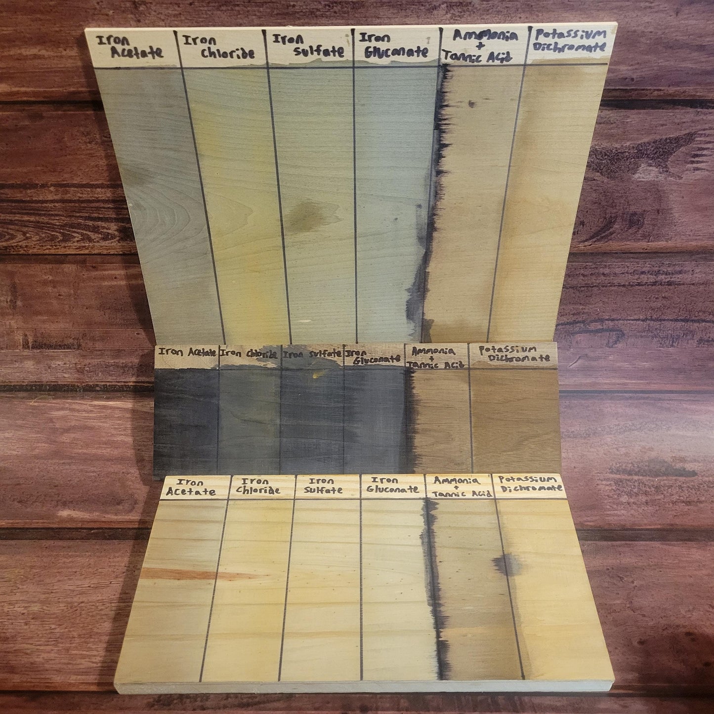 Ebonizing Solutions Variety Pack For Wood Staining