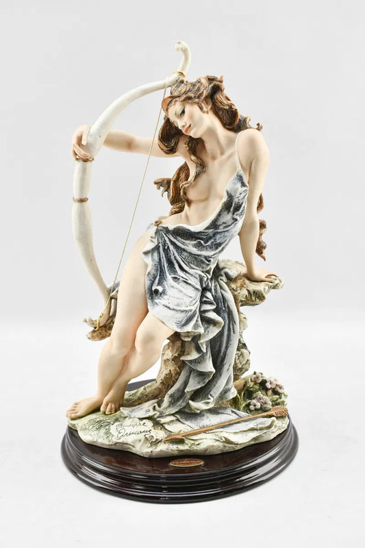 Rare Florence Giuseppe Armani 1994 Diana Sculpture Statue