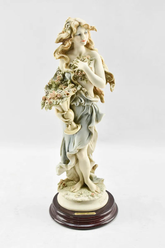 Rare Mint Giuseppe Armani 'Spring Lady' Sculpture #0181C