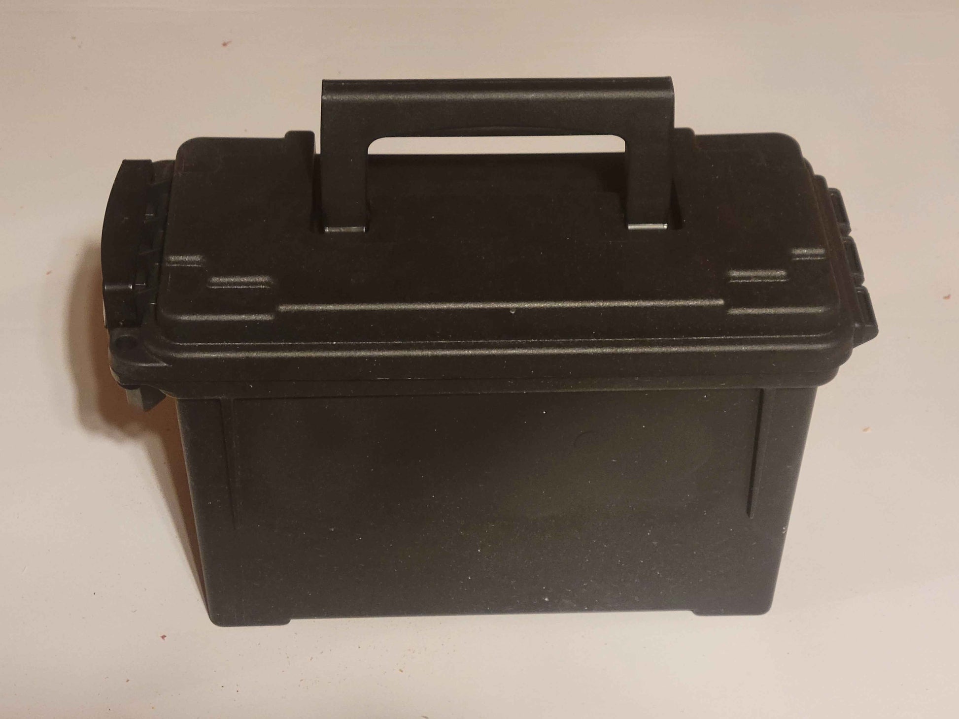 Black Ammo Crate Utility Box 12x6x8 – Your Rugged Storage Solution