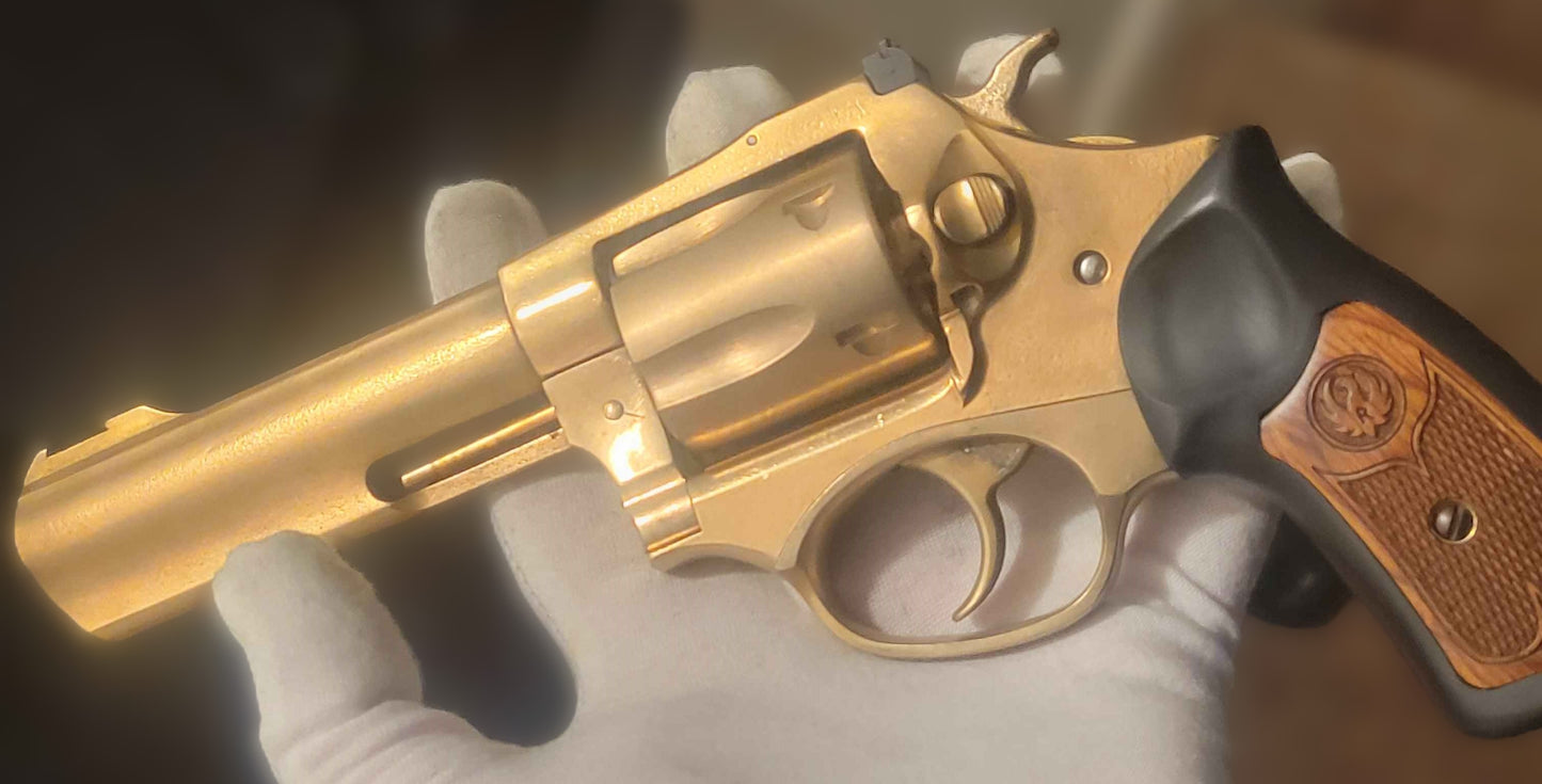The Golden Gun Giveaway - Purchase Your Raffle Ticket For A Chance To Win A 24K Gold Plated Ruger SP101 Revolver!