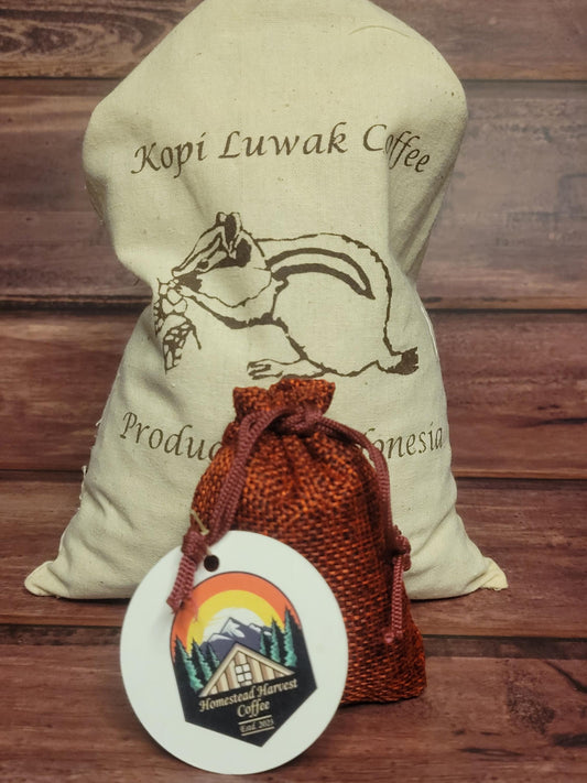 Rare! 1 Oz 100% Kopi Luwak Premium Coffee | Arabica Coffee Beans |