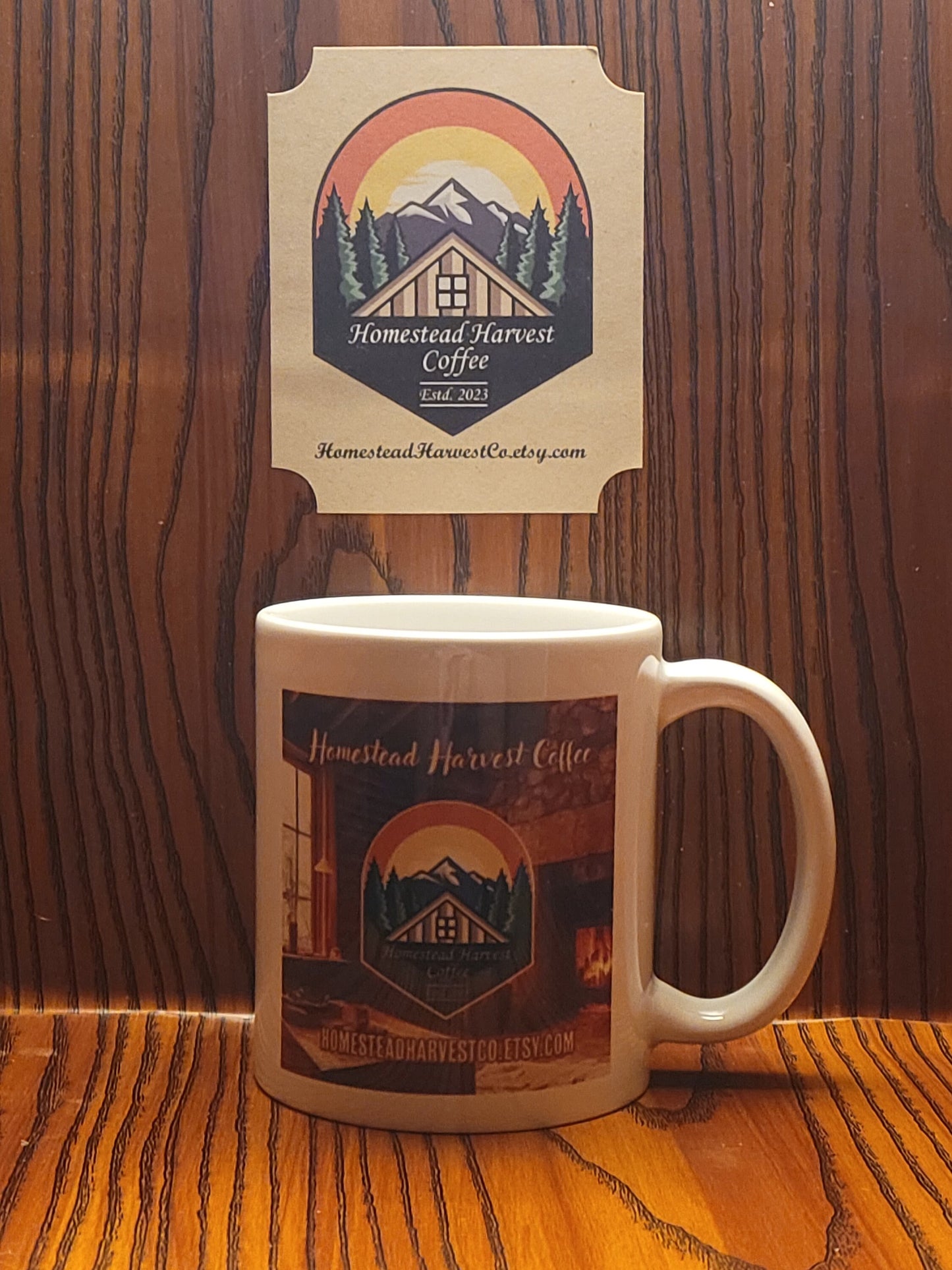 12 0z Coffee Mug Homestead Harvest | Gift Ideas |  Best Seller |