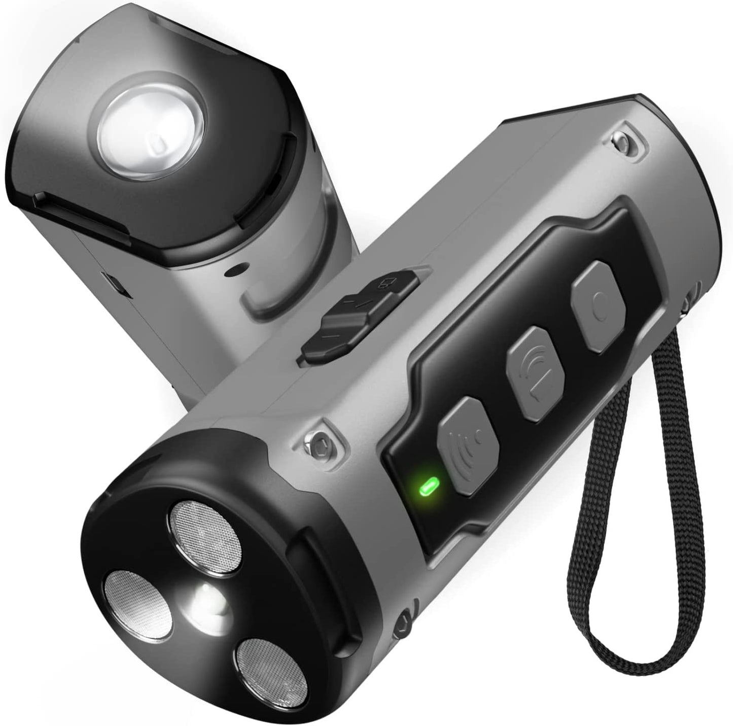 Ultrasonic Anti Bark Deterrent Device With LED Flashlight Enjoy Peace At Last!